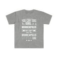 thumbnail image 1 of Can't take the Minneapolis Pride out of the Girl Unisex T-shirt S-3XL, 1 of 2
