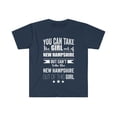 thumbnail image 1 of Can't take the New Hampshire Pride out of the Girl Unisex T-shirt S-3XL, 1 of 2