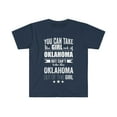 thumbnail image 1 of Can't take the Oklahoma Pride out of the Girl Unisex T-shirt S-3XL, 1 of 2
