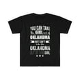 thumbnail image 1 of Can't take the Oklahoma Pride out of the Girl Unisex T-shirt S-3XL, 1 of 2