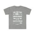 thumbnail image 1 of Can't take the South African Pride out of the Girl Unisex T-shirt S-3XL, 1 of 2