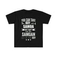 thumbnail image 1 of Can take boy out Samoa Can't take the Samoan Pride Unisex T-shirt S-3XL, 1 of 2