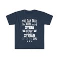 thumbnail image 1 of Can take girl out of Syria Can't take Syrian Pride Unisex T-shirt S-3XL, 1 of 2