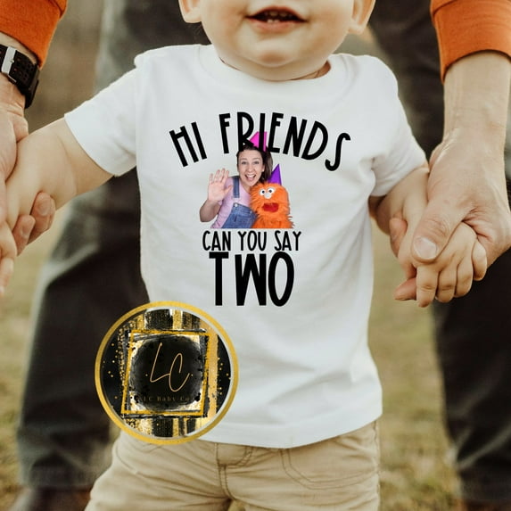 Can you say two, Songs for littles Birthday shirt, Ms Rachel birthday Youth Toddler T-Shirt,Cardinal color,size YS