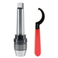 thumbnail image 1 of CanCNC Tooling Solutions 1/16-1/2" MT4 Precision Keyless Drill Chuck, Heavy-Duty with Integrated Shank, Titanium Jaws, 0537-1204, 1 of 7