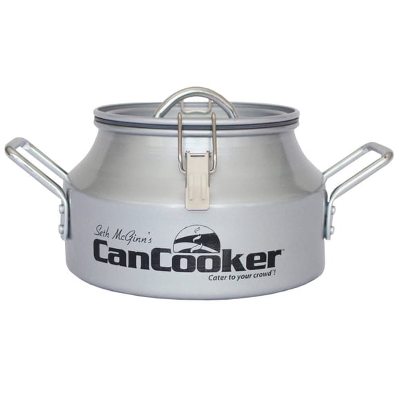CanCooker Companion Steam Cooker, 1.5 Gallon, Silver, for Home and Camping