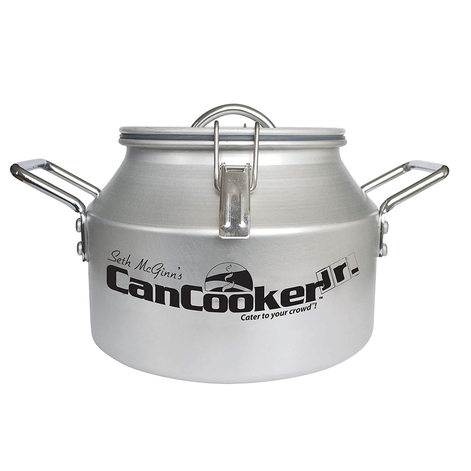 CanCooker Junior 2-Gallon Silver Aluminum Grill Steamer