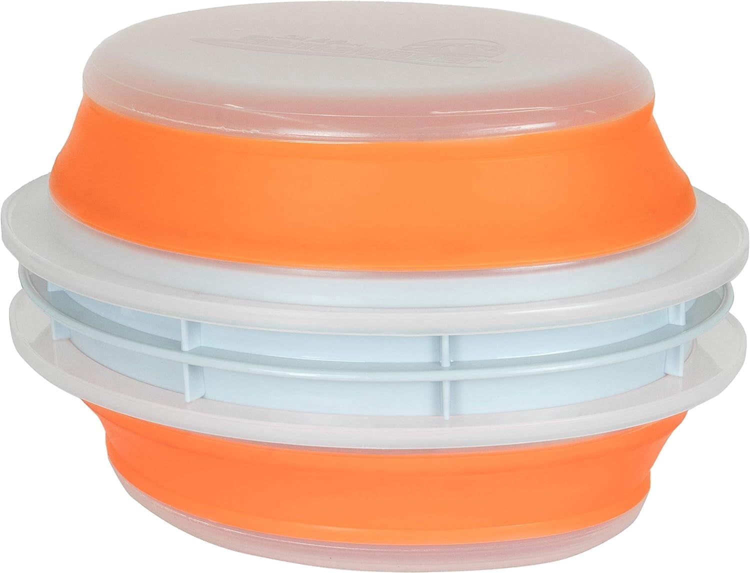 CanCooker Collapsible Batter Bowl, Plastic Container for Breading and Mixing, Microwave Safe