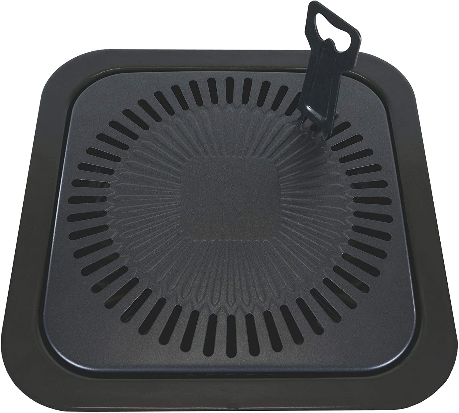 CanCooker Portable Conversion Grill, 12 x 12 Inches, Black