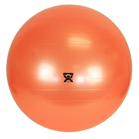 CanDo 30-1807 Inflatable 48 Inch Core Strength Inflatable Exercise Ball, Orange