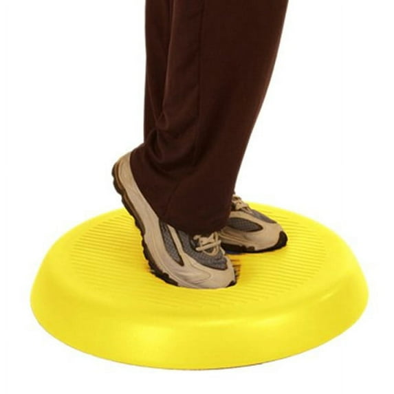 CanDo Balance Pad, Circular, 20" Diameter, 2" Thick, Yellow, 10 Each
