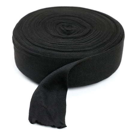 CanDo Black Polyester Stockinette - 3" x 25 yard
