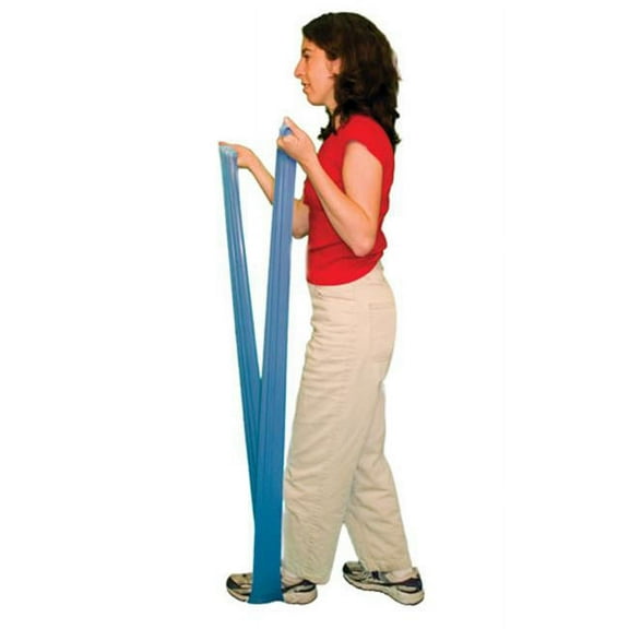 CanDo Bulk Latex Free Exercise Fitmess Band, 4 Foot Singles (40 Count)