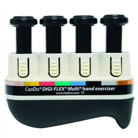 CanDo Digi-Flex Multi Basic Starter Pack, Frame and 4 Black Buttons, X-Heavy