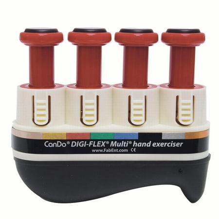 CanDo Digi-Flex Multi Basic Starter Pack, Frame and 4 Red Buttons, Light