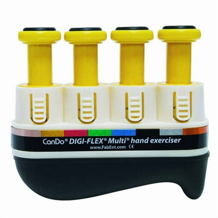 CanDo Digi-Flex Multi Basic Starter Pack, Frame and 4 Yellow Buttons, X-Light