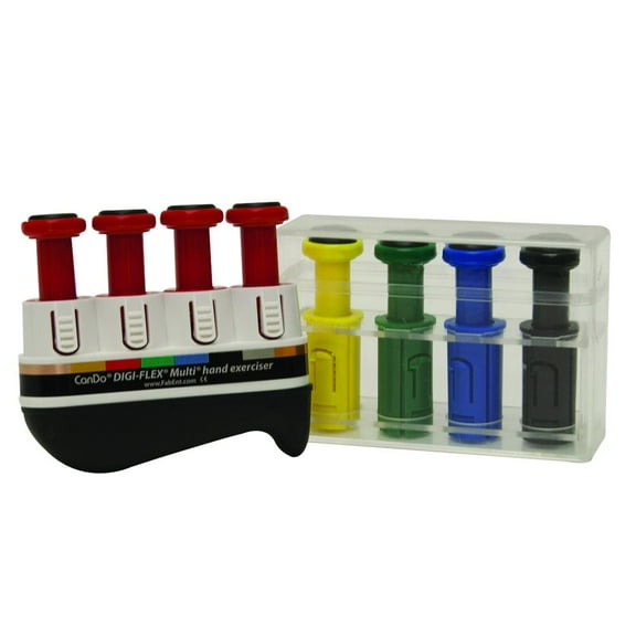 CanDo Digi-Flex Multi Progressive Starter Pack includes Frame, Light, 4 Red/1 Yellow/1 Green/1 Blue/1 Black Buttons