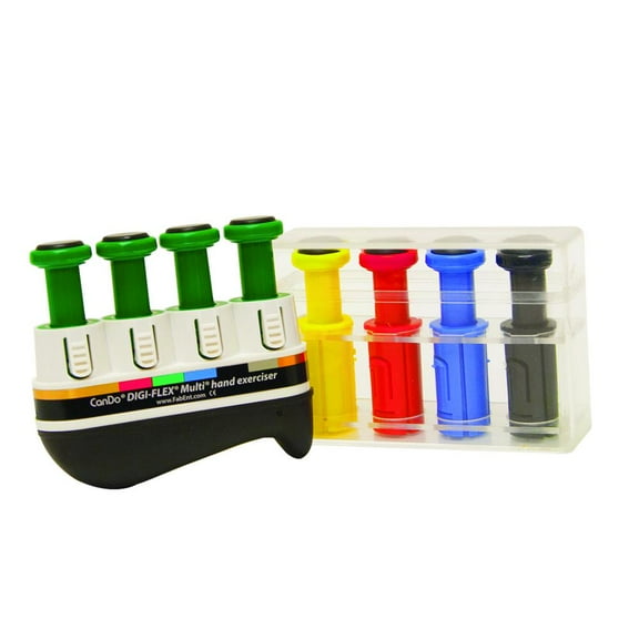 CanDo Digi-Flex Multi Progressive Starter Pack includes Frame, Medium, 4 Red/1 Yellow/1 Red/1 Blue/1 Black Buttons