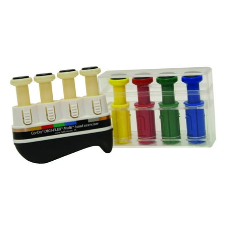 CanDo Digi-Flex Multi Progressive Starter Pack includes Frame, XX-Light, 4 Tan/1 Yellow/1 Red/1 Green/1 Blue Buttons