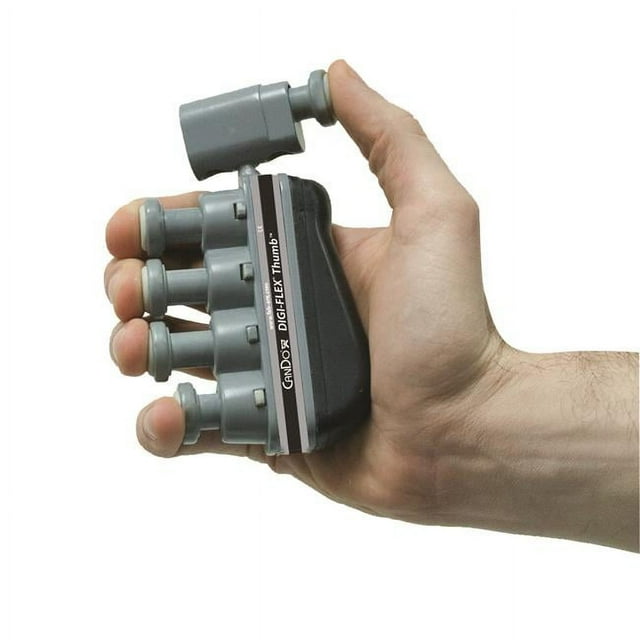 Attrezzo per esercizi della mano Digi-Flex® Multi™ - Pulsante aggiuntivo - argento (XX-duro