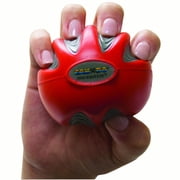 CanDo Digi-Squeeze Hand Exerciser, Medium, Red, Light