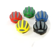 CanDo Digi-Squeeze Hand Exerciser with Stand, 5 Piece Set Yellow, Red, Green, Blue, Black, Large