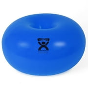 CanDo Donut Exercise, Workout, Core Training, Swiss Stability Ball for Yoga, Pilates and Balance Training in Gym, Office or Classroom. Green, 85 cm W x 40 cm