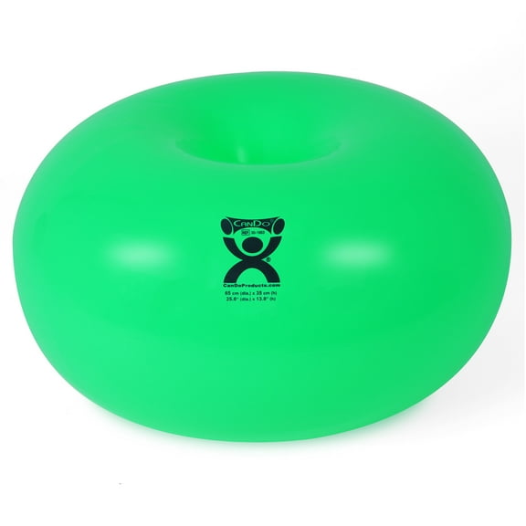 CanDo Donut Exercise, Workout, Core Training, Swiss Stability Ball for Yoga, Pilates and Balance Training in Gym, Office or Classroom