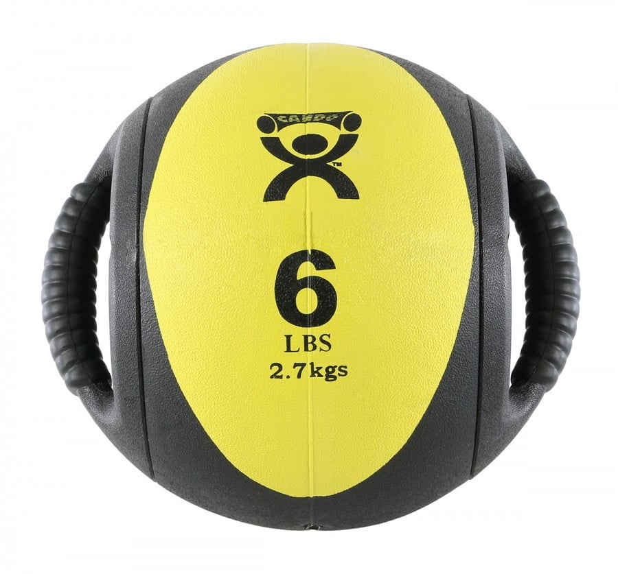 CanDo Dual Handle Medicine Ball