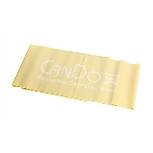 CanDo Exercise Band, 5-Foot Singles, Tan