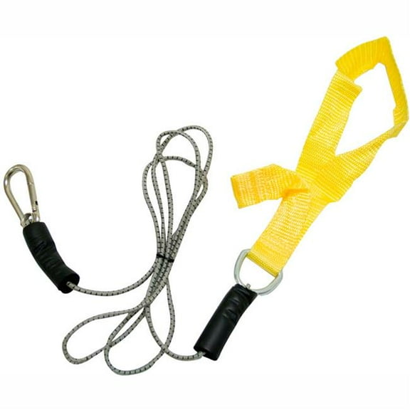 CanDo Exercise Bungee Cord with Attachments - 4 Foot