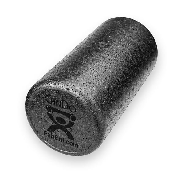 CanDo Exercise Foam Rollers Black Composite Extra Firm 6 In. x 12 In. Round, Case of 36