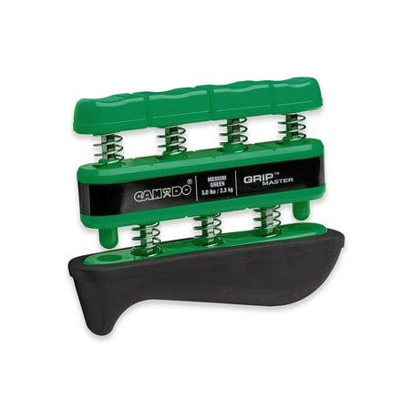 CanDo Grip-Master hand exerciser - Green, medium - Finger (5.0 lb)