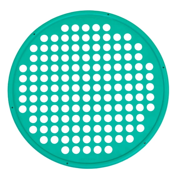 CanDo Hand Exercise Webs for Physical Therapy, Grip Strengthening, and Hand, Finger, Wrist Resistance Workouts, Portable Size, Latex Free, 14" Diameter, Green: Medium