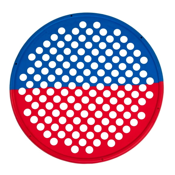 CanDo Hand Exercise Webs for Physical Therapy, Grip Strengthening, and Hand, Finger, Wrist Resistance Workouts, Portable Size, Low Powder, 14" Diameter, Multi-Resistance: Light/Heavy