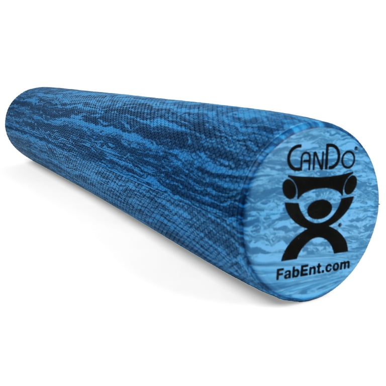 CanDo Foam Roller - Blue EVA Foam - Extra Firm - 6 CanDo Foam Roller - Blue EVA Foam - Extra Firm - 6