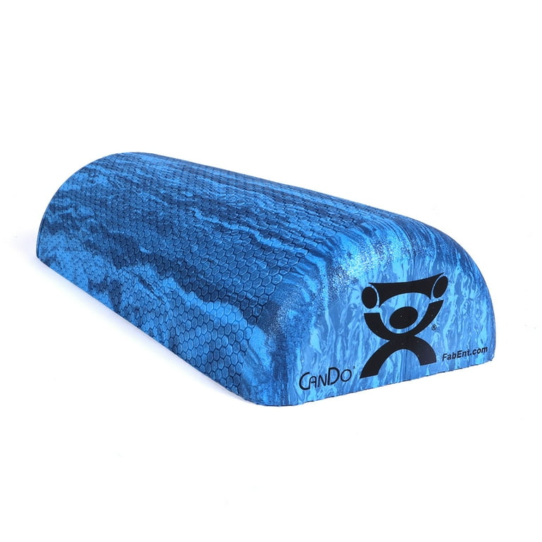 CanDo Foam Roller - Blue EVA Foam - Extra Firm - 6 CanDo Foam Roller - Blue EVA Foam - Extra Firm - 6