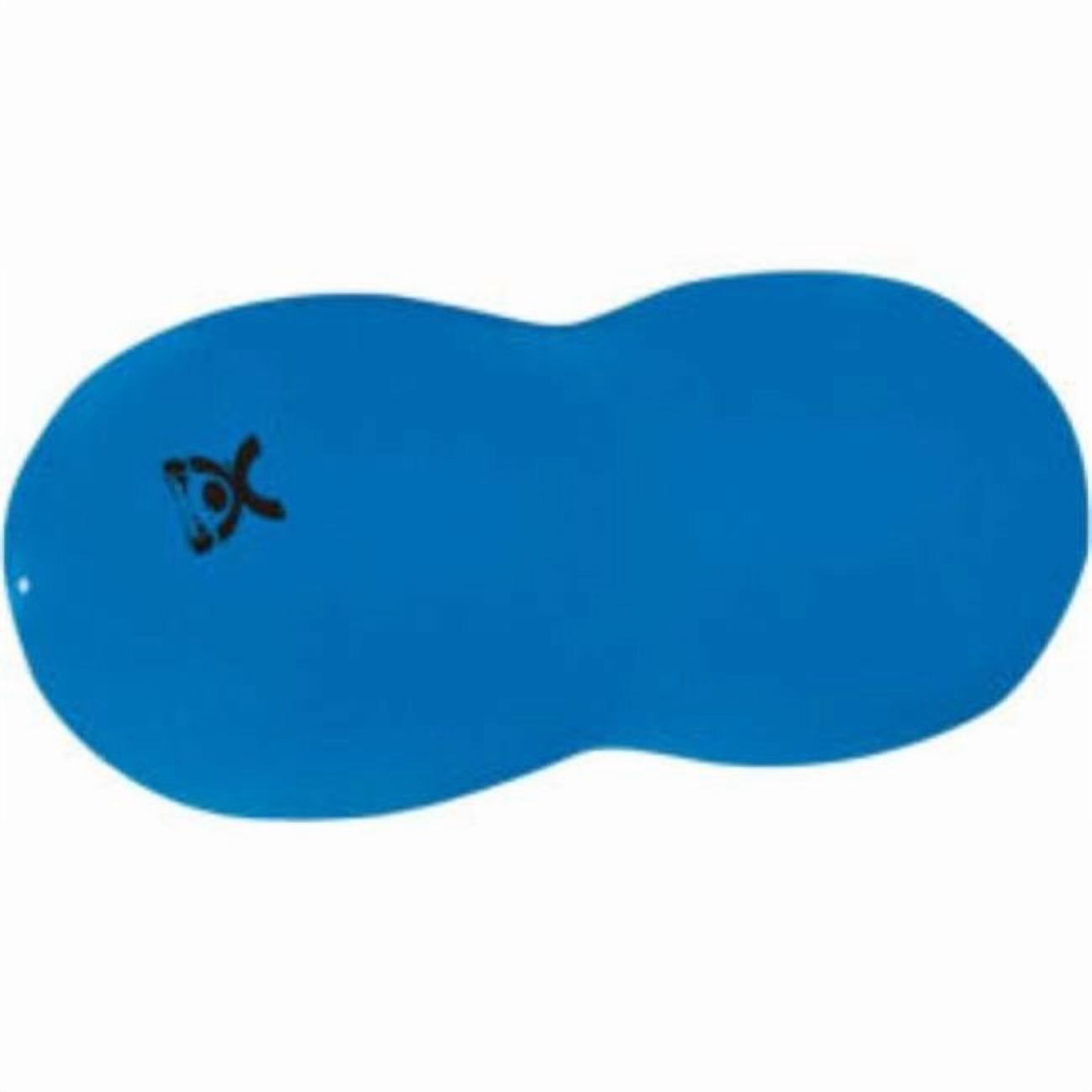CanDo Inflatable Exercise Saddle Roll, Blue - 32 x 51 in.