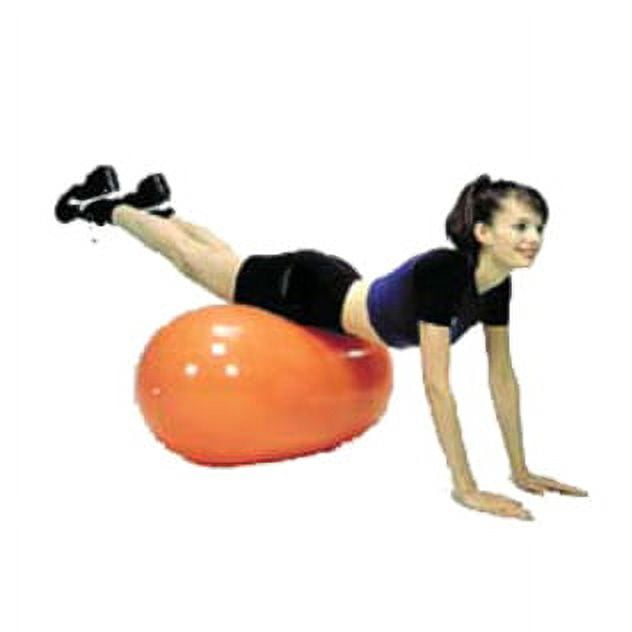 CanDo Inflatable Exercise Straight Roll - Yellow - 16 CanDo Inflatable Exercise Straight Roll - Yellow - 16