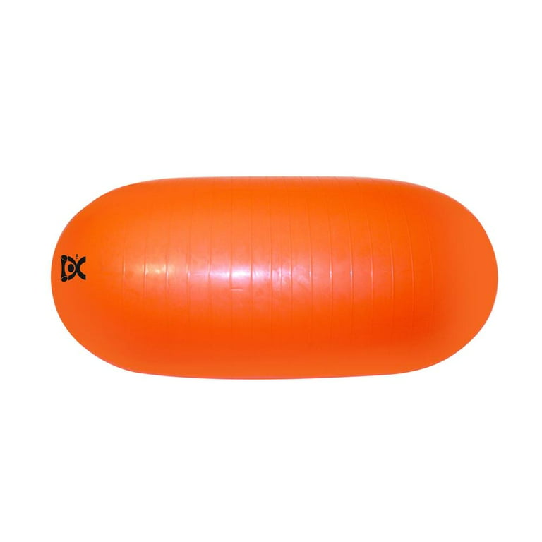 CanDo Inflatable Exercise Straight Roll - Orange - 20