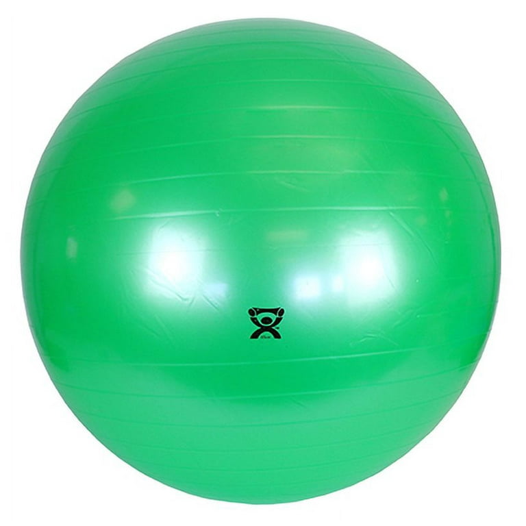 CanDo Inflatable Stability Exercise Yoga Ball - Green - 26 (65 cm) 