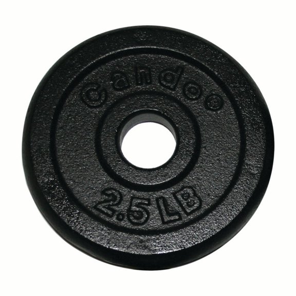 CanDo Iron Disc Weight Plate for Home Gym and Professional Use.
