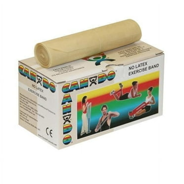CanDo Latex Free Exercise Fitness Band Roll - 6 Yard