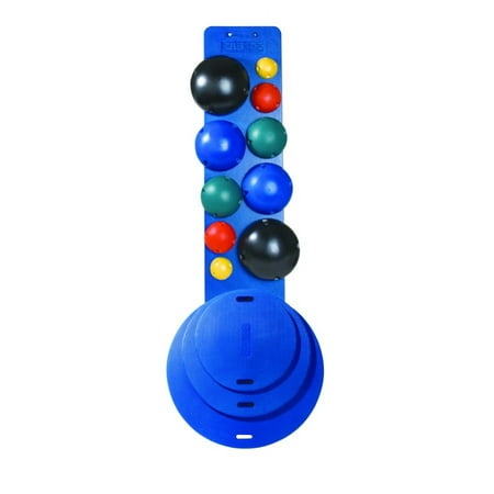 CanDo MVP Balance System, 10-Ball Set (2 each Yellow through Black), No Rack
