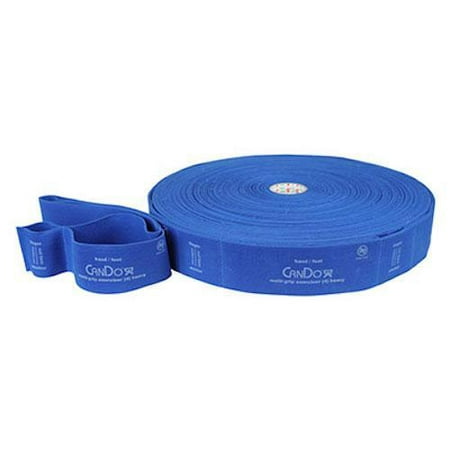 CanDo Multi-Grip Exerciser 30 Yard Roll, Heavy, Blue