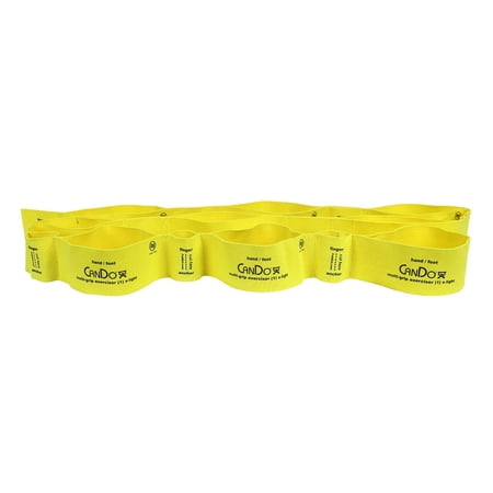 CanDo Multi-Grip Exerciser, x-light, yellow, case of 24
