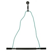 CanDo Overdoor Pulley with Bar and Tubing, Medium, Green