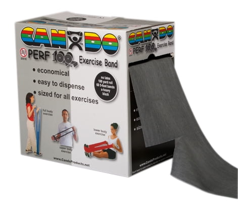 CanDo Perforated Latex Free Fitness Exercise Band