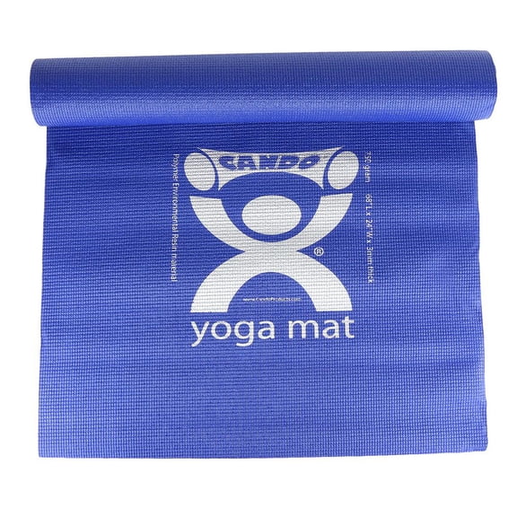 CanDo Premium Yoga Mat, Blue