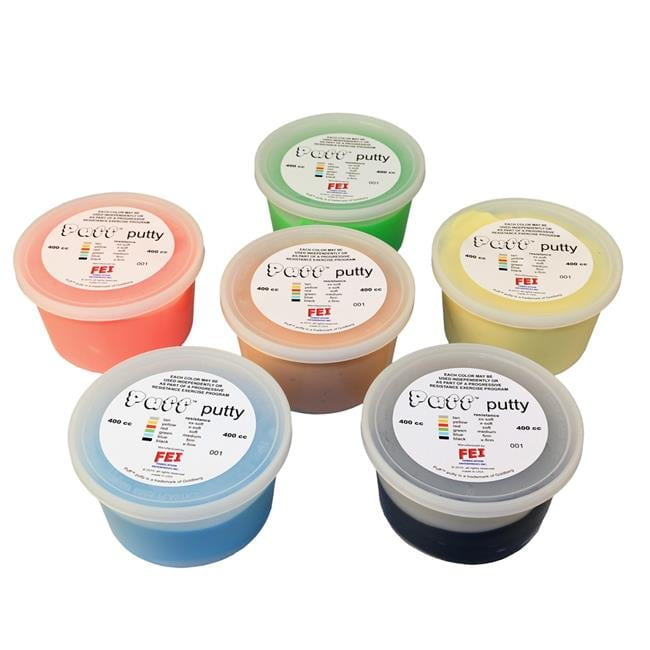 Puff LiTE Exercise Putty - x-soft - yellow - 400cc